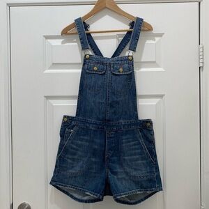 Denim Short Overalls